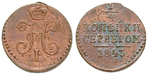 16430 Nikolaus I., 1/4 Kopeke