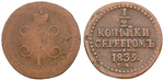 16431 Nikolaus I., 1/2 Kopeke