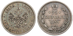 16544 Alexander II., 25 Kopeken