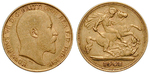 16669 Edward VII., Half-Sovereign