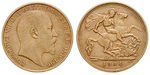 16671 Edward VII., Half-Sovereign