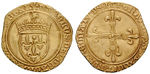 16747 Charles VIII., Ecu d´or au...
