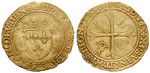 16748 Louis XII., Ecu d´or au po...