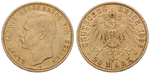 17380 Ernst Ludwig, 20 Mark