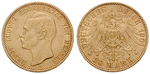 17383 Ernst Ludwig, 20 Mark