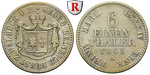 17478 Georg Heinrich, 1/6 Taler