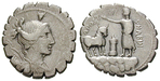 17483 A. Postumius, Denar, serrat...