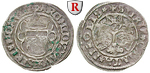 17887 Maximilian I., 1/2 Batzen