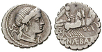 17971 C.Naevius Balbus, Denar, se...