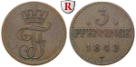 18104 Friedrich Franz II., 3 Pfen...