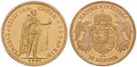 19271 Franz Joseph I., 10 Korona