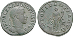 20429 Severus Alexander, Sesterz