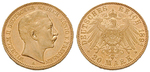 20499 Wilhelm II., 20 Mark