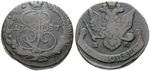 20694 Katharina II., 5 Kopeken