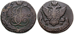20697 Katharina II., 5 Kopeken
