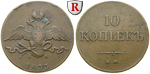 20713 Nikolaus I., 10 Kopeken