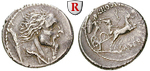 21113 L. Hostilius Saserna, Denar