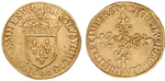21303 Charles IX., Ecu d´or au s...