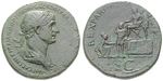 21383 Traianus, Sesterz