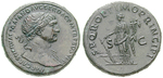 21384 Traianus, Sesterz