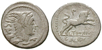 21423 L. Thorius Balbus, Denar