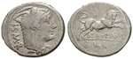 21424 L. Thorius Balbus, Denar