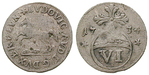 22195 Ludwig Rudolf, 6 Pfennig