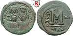 22231 Justin II., Follis