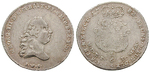 22311 Georg III., 1/6 Taler