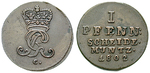 22341 Georg III., Pfennig
