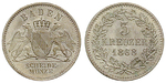 22399 Friedrich I., 3 Kreuzer