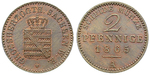 22578 Carl Alexander, 2 Pfennig