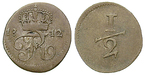 22609 Friedrich I., König, 1/2 K...