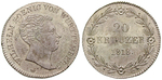 22610 Wilhelm I., 20 Kreuzer