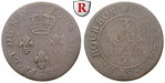 22771 Louis XVI., 3 Sous de Cayen...
