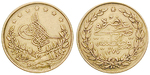23219 Abdul Aziz, 100 Piaster