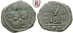 23557 Justin II., Follis