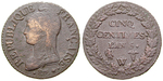 23811 Direktorium, 5 Centimes