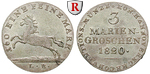 23918 Georg III., 3 Mariengrosche...