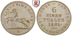 23930 Georg IV., 1/6 Taler