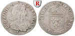 24394 Louis XIV., 1/12 Ecu