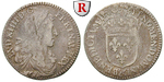 24545 Louis XIV., 1/12 Ecu