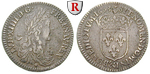 24546 Louis XIV., 1/12 Ecu