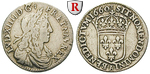 24743 Louis XIV., 1/12 Ecu