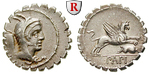 24956 L. Papius, Denar, serratus