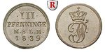 25005 Paul Friedrich, 3 Pfennige