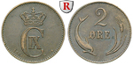 25446 Christian IX., 2 Öre