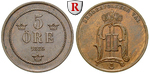 26588 Oskar II., 5 Öre