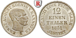 26886 Ernst August, 1/12 Taler
