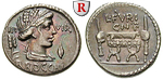 26945 L. Furius Brocchus, Denar